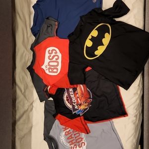 5 like new swim shirts